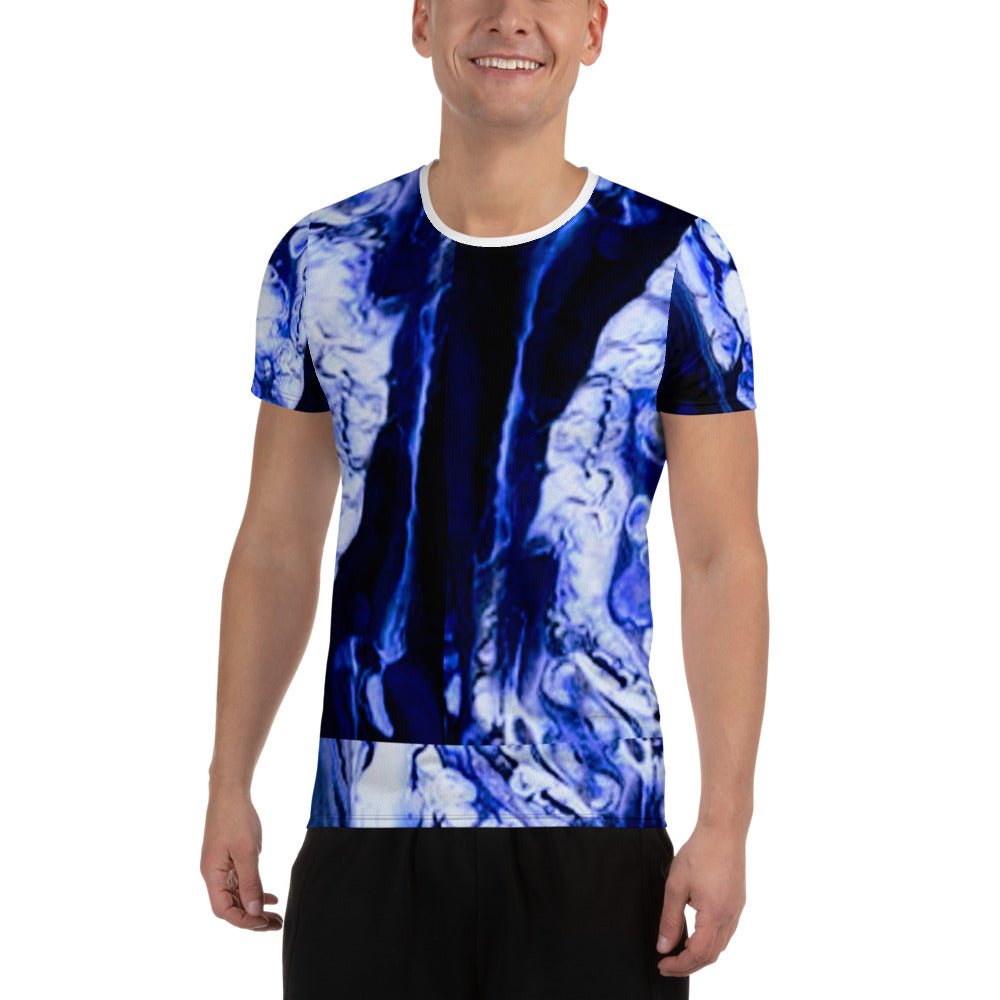 All-Over Print Men's Athletic T-shirt