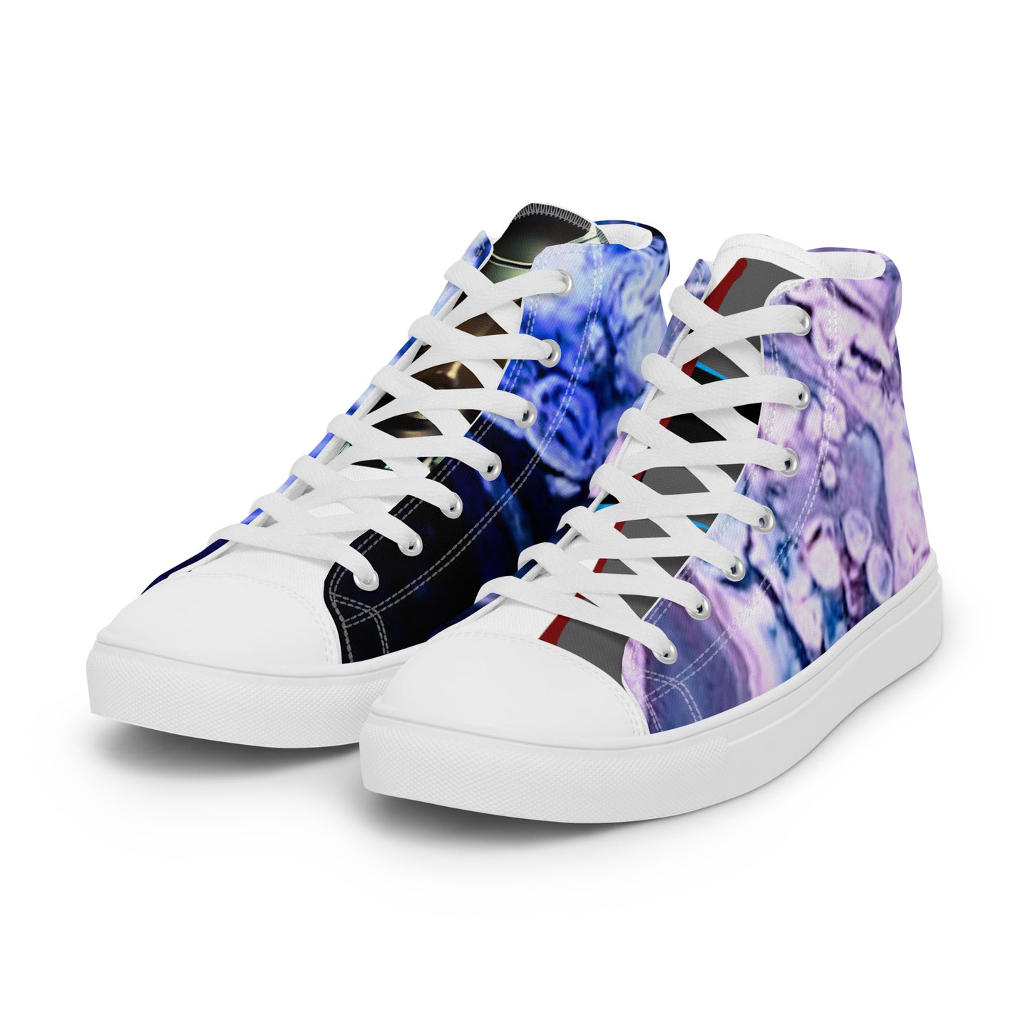 Men’s high top canvas shoes