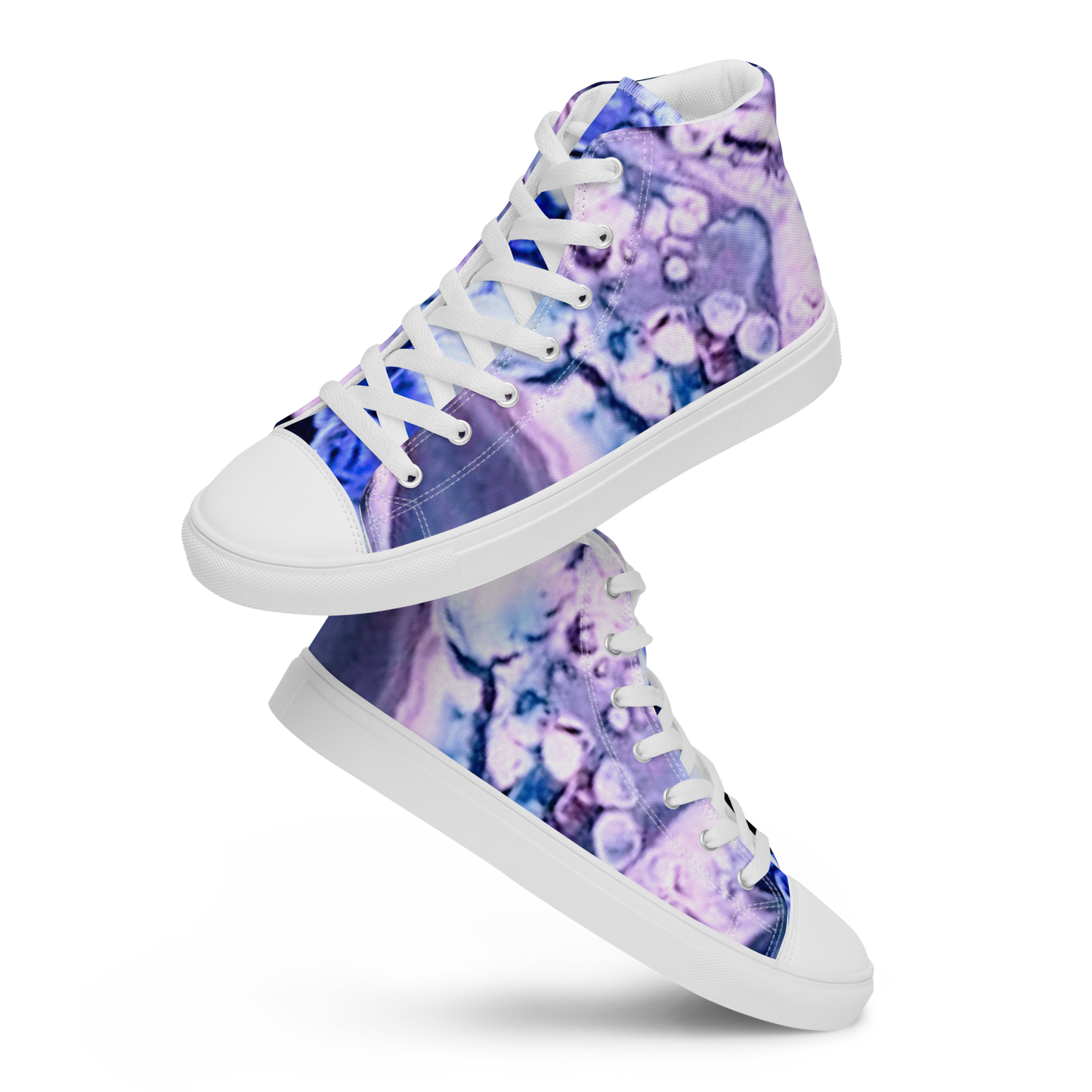 Women’s high top canvas shoes