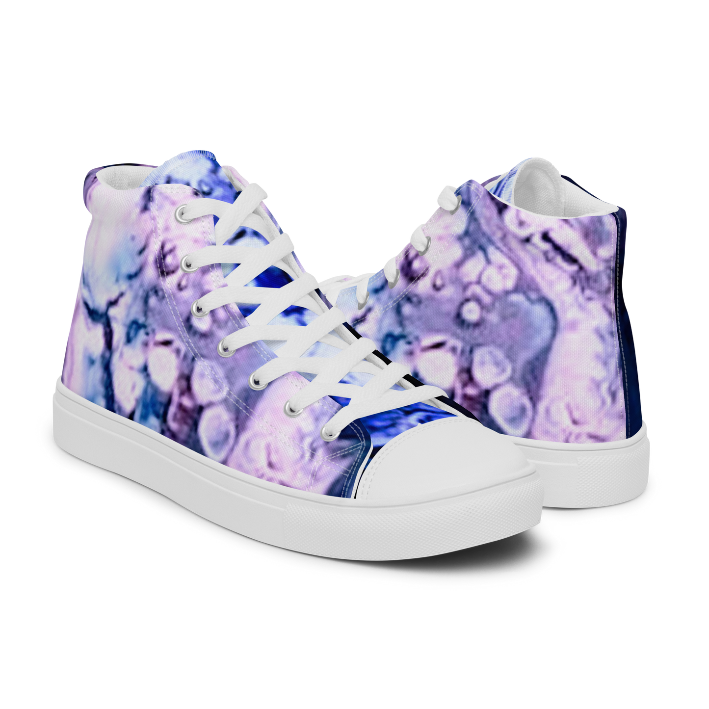 Women’s high top canvas shoes